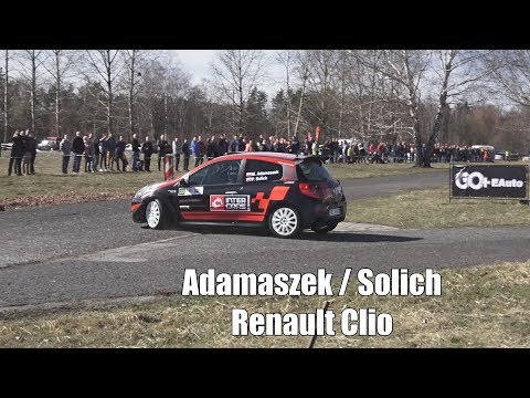 1 runda SMT 2019 - Michał Adamaszek / Paweł Solich - Renault Clio