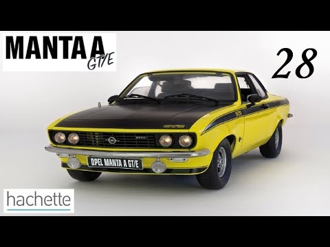 Hachette Opel Manta A GT/E Part 28 - Montage der Rücksitzbank!