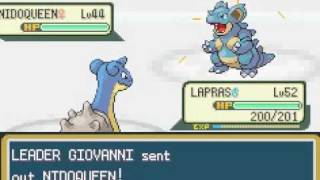 Giovanni 8th Gym [Fire Red]