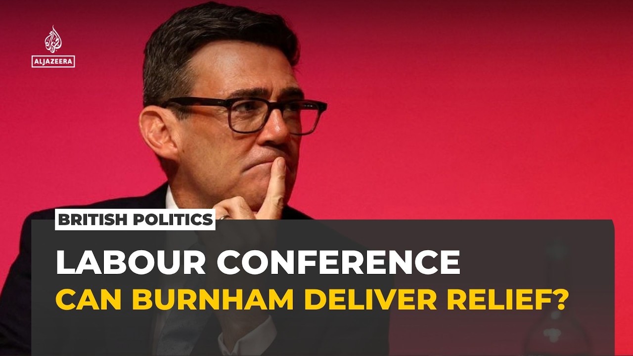 UK Labour conference tests Andy Burnham’s popularity against economic reality