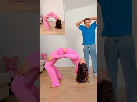 BTS REVEAL! 🎬 Jasmin is defying gravity… 😱 #shorts