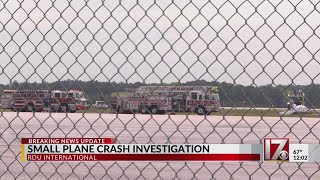 RDU small plane crash investigation