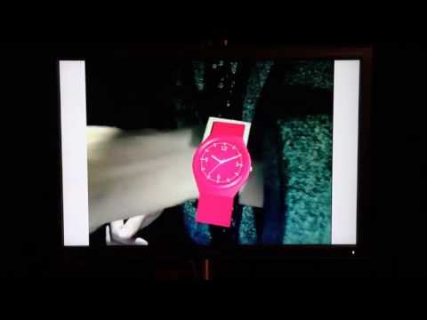 デザイン学科 2011CS watanabe AR watch HD - YouTube