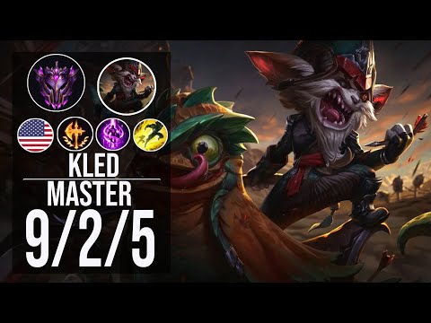 FEEDABOI Kled - Kled vs Camille Top - Kled Gameplay