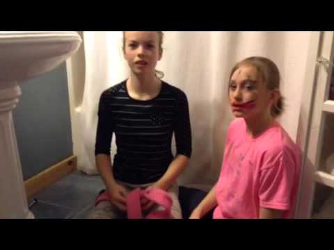 Our First Video! [Blindfolded Makeover] - The Two Big Hippos ©