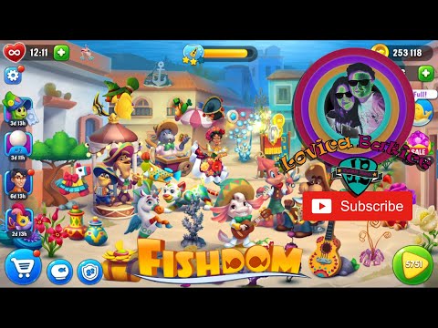 Fishdom Level 5746 - 5750 - Aquarium Mexican Fiesta - World Bon Voyage - Gameplay