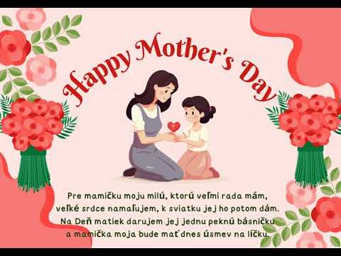 Pre mamičky od žiakov ZŠ Turie