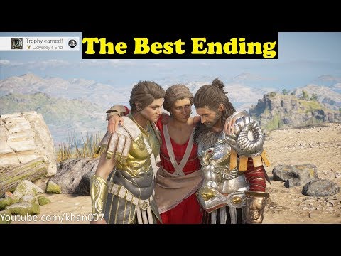 Assassins Creed Odyssey - Where It All Began [Best Ending] ( Odysseys End Trophy )