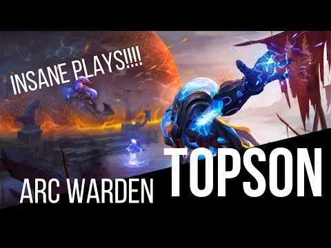 Arc Warden Gameplay - OG Topson Dota 2 - ARC WARDEN - OG vs Alliance  ESL Los Angeles MAJOR 2020