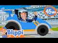 Can You Beat Blippi In A Car Race Vehicles For Kids Challenge Educational Videos For Kids