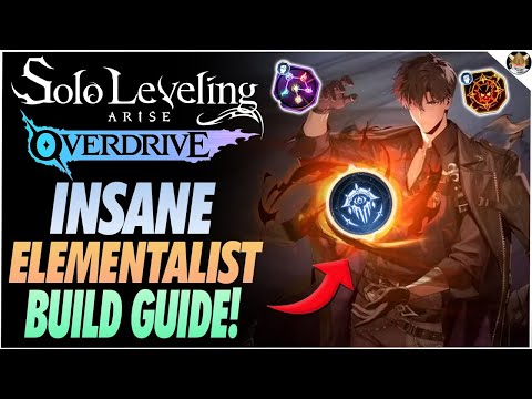 INSANE AOE ELEMENTALIST Build Guide for Solo Leveling Arise OVERDRIVE! ~CRAZY AOE DAMAGE!~