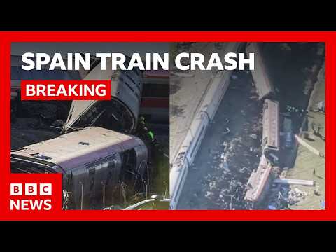 Latest: Two high-speed trains collide south of Madrid in Spain | Watch BBC News Live