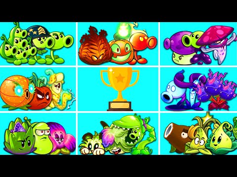 Tournament 8 Team PEA x FIRE x Pult x... - Who Will Win? - Pvz 2 Team Plant Battlez
