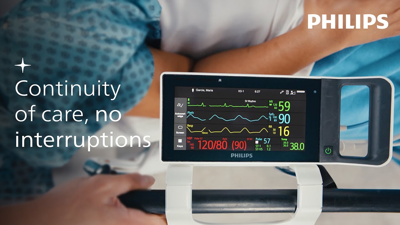 Uninterrupted Patient Monitoring | Philips Intellivue X3