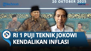 Prabowo Puji Teknik Jokowi Kendalikan Inflasi saat Sidang Kabinet Satu Tahun: Jangan Dianggap Remeh