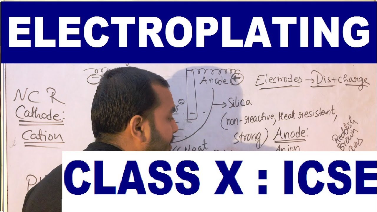 ELecTropLaTinG | Condition and Concept || Electrolysis 03 || ICSE CLASS 10 CHEMISTRY ||