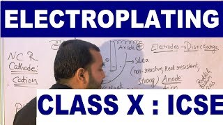 ELecTropLaTinG | Condition and Concept || Electrolysis 03 || ICSE CLASS 10 CHEMISTRY ||