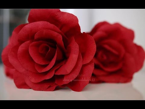 Crepe Paper Roses | Crepe Paper Flowers | Mother's Day