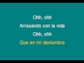 ARRASANDO   THALIA KARAOKE