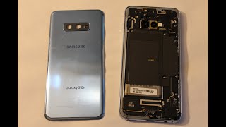 Samsung Galaxy S10 / S10 plus / S10E  How to  remove and replace  back glass