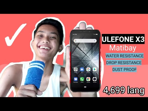 ULEFONE x3  Napakalupet Ang tibay na at mura Lang budget smartphone