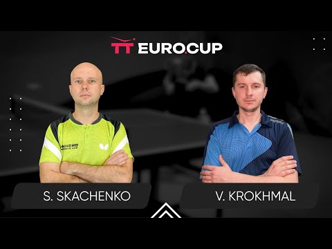 13:40 Serhii Skachenko - Vitalii Krokhmal 27.10.2024TT Euro.Cup Ukraine Master. TABLE 4