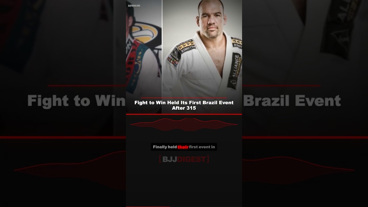 Fight to Win Finally Hits Brazil After 315 Events #Shorts