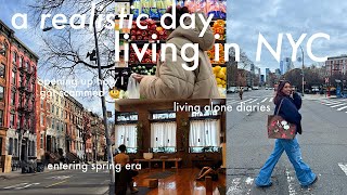 A chaotic vlog living in Queens, NYC (apartment problems + saying bye to seasonal depression)