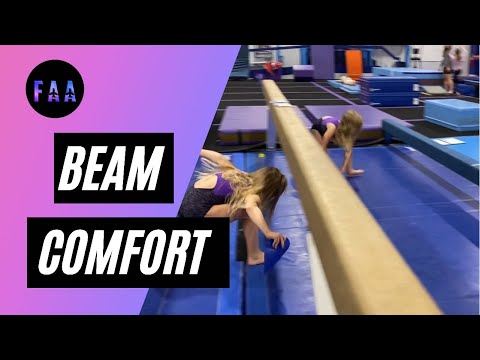 Beam Comfort Game for Preteam Gymnasts thumbnail