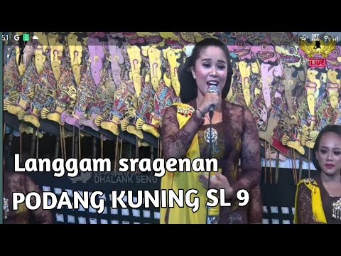Langgam Podang Kuning laras sl. sanga,  garap sragenan. salam "Luwes Merdika"