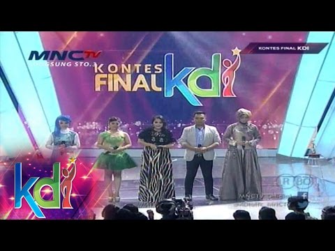 Peserta Tereliminasi Eni - Ratu - Nur - Ginar - Kontes Final KDI 2015 (6/5)