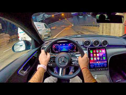 NEW Mercedes-Benz C 180 2026 (W206) | POV Test Drive #2631 | Joe Black