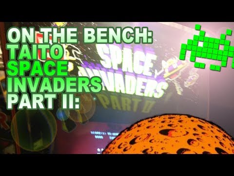 Taito Space Invaders Part 2 with Midway L-Shaped PCB - RGP #021