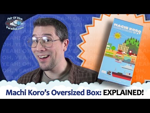 Machi Koro's Oversized Box: EXPLAINED!