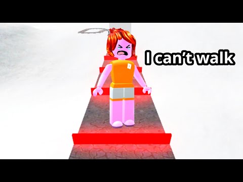 Roblox obby but you can’t walk…