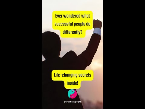 Unveiling the Number One Secret of Successful People!