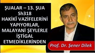 Prof. Dr. Şener Dilek - Onlar Hakikî Vazifelerini Yapıyorlar, Malayani Şeylerle İştigal Etmiyorlar