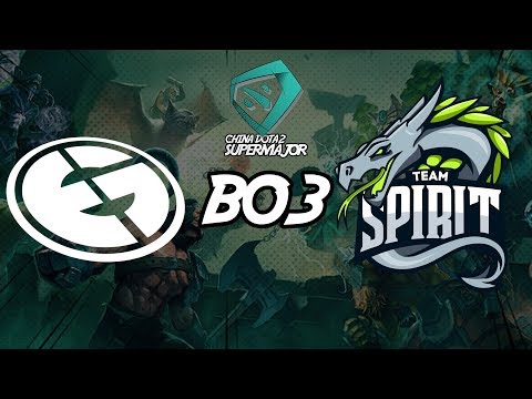 Evil Geniuses vs Team Spirit Game 2 | SuperMajor 2018 Lower Bracket R1 (Bo3)