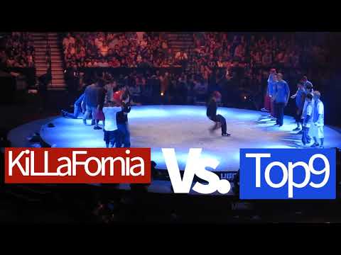 KIllaFornia(USA) Vs Top 9 (Russia) Ultimate BBoy Championships August 7, 2010 Las Vegas, NV.+ Extras