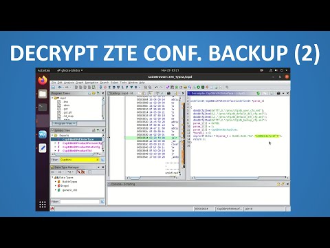 Decrypt ZTE router configuration backup file (Type 2)