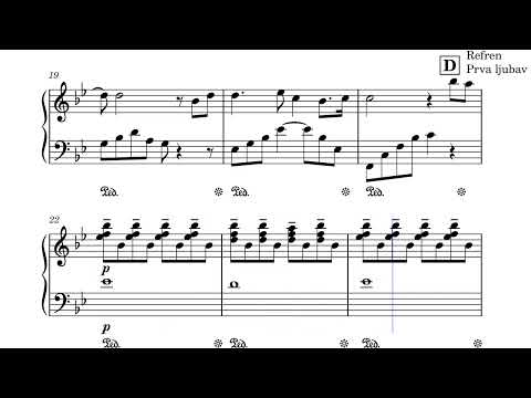 Prva ljubav te zove – note za klavir, Hanna i sestre Halužan