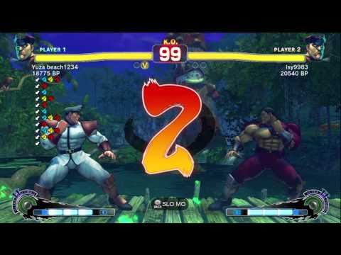 藍弟 lsy9983 [Bison] vs Kim1234 [Bison] SSF4 Japanese Online Ranked Matches - TRUE-HD