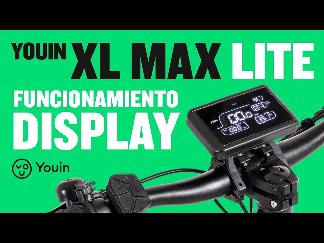 Youin XL Max Lite Trotinete Elétrica 800W (Máx. 1200W) 10" Preta video