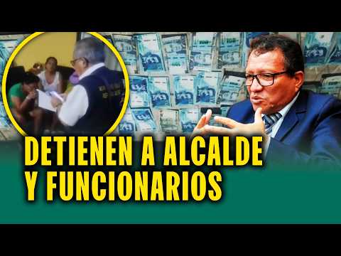 "Se coludían con contratistas": Alcalde y funcionarios en Tumbes caen con 22 mil soles