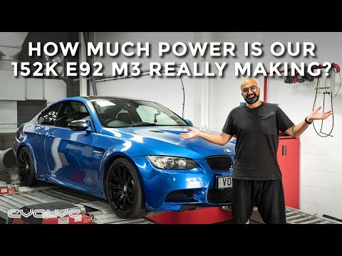 How much Power does our 152,000 mile E92 M3 really make? - Dyno runs + Spark Plug Change