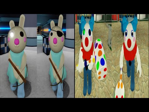 Infected & Non Infected Bunny vs Infected & Non Infected Clowny Jumpscare