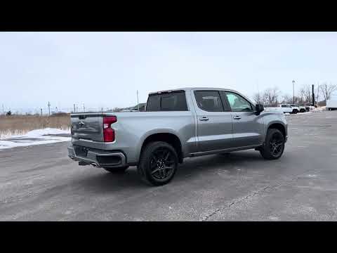 2026 Chevrolet Silverado 1500 Crew Cab Short Box 4-Wheel Drive RST in Gray for sale at Lally Chevrolet Ltd. in Tilbury, ON