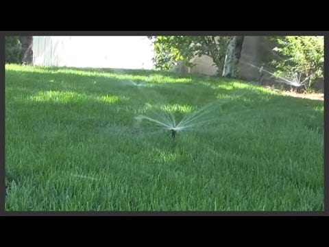 How to install and adjust Rain Bird rotary nozzles - YouTube