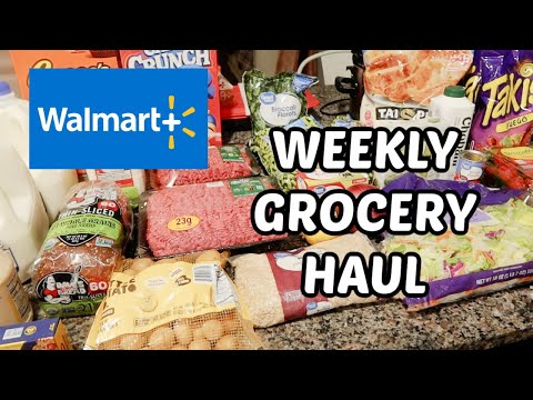Walmart Grocery Haul with Prices