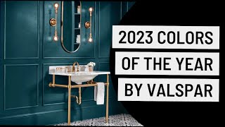 Colors of the Year 2023 Valspar